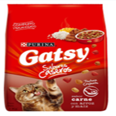 GATSY CARNE, ARROZ Y MAIZ x 17 Kg